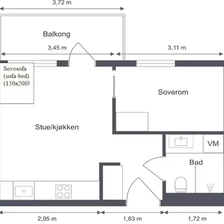Charming In Lift & Balcony * Oslo